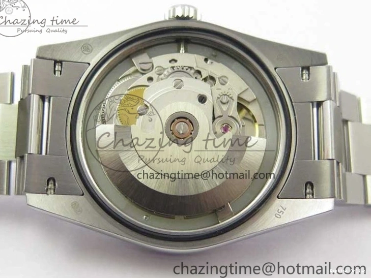 0415 TopPick Day-Date 36 SS 128239 Bp Maker Best Edition Black Dial Crystral Markers on President Bracelet 3149